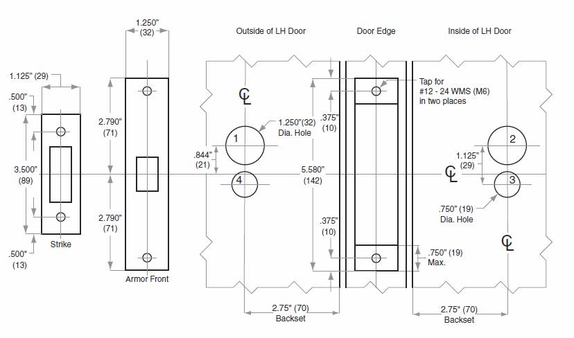 Schlage Mortise Deadbolt Lock LockAndHinge